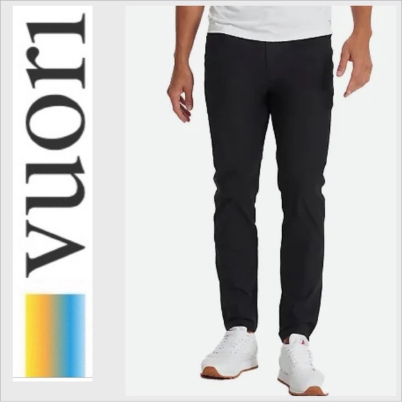 Vuori Meta Pant in Black Size 36x27 - Picture 1 of 11